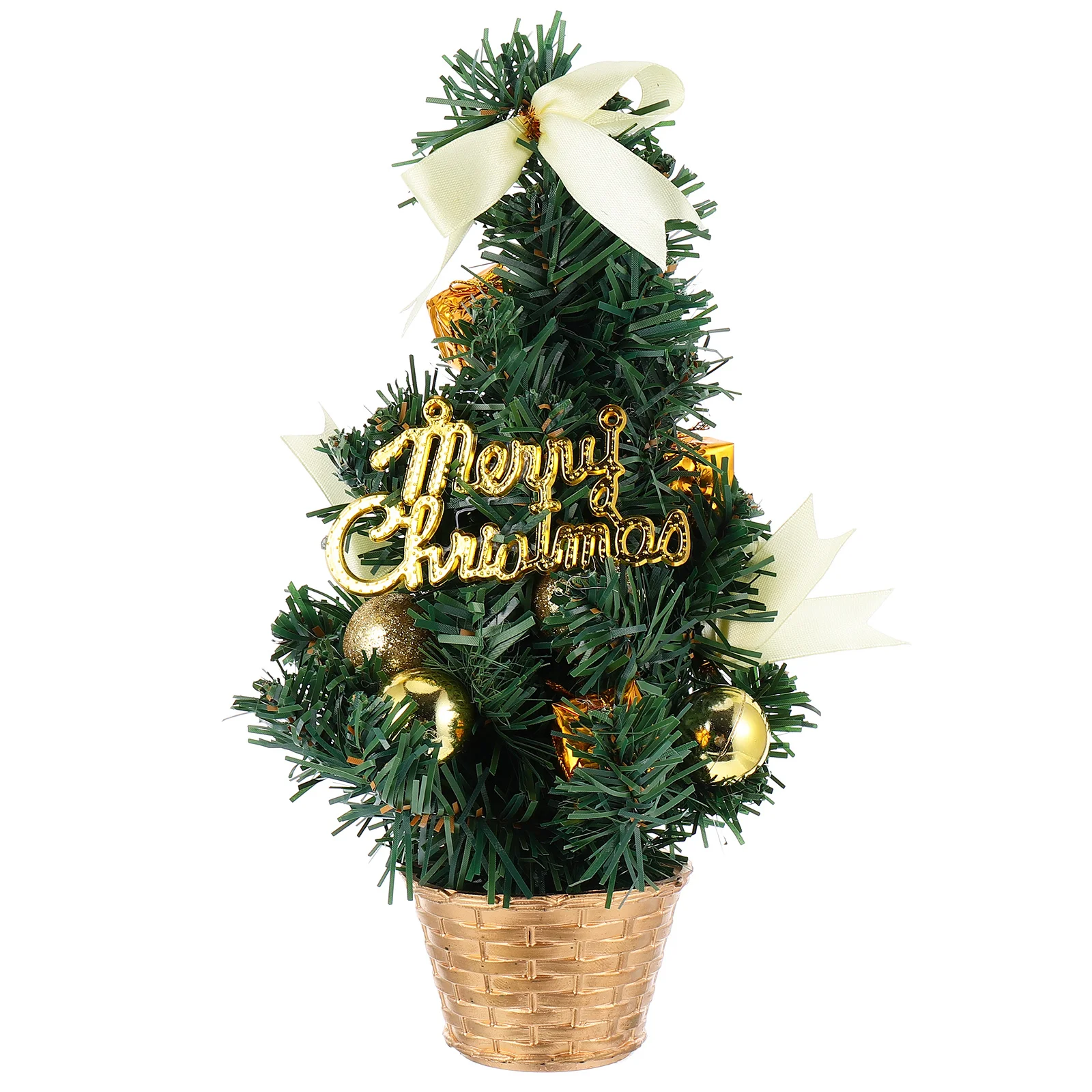 

Christmas Tree Showcase Decor Plastic Desktop Decor For Home Office Festival Xmas Tree Decoration