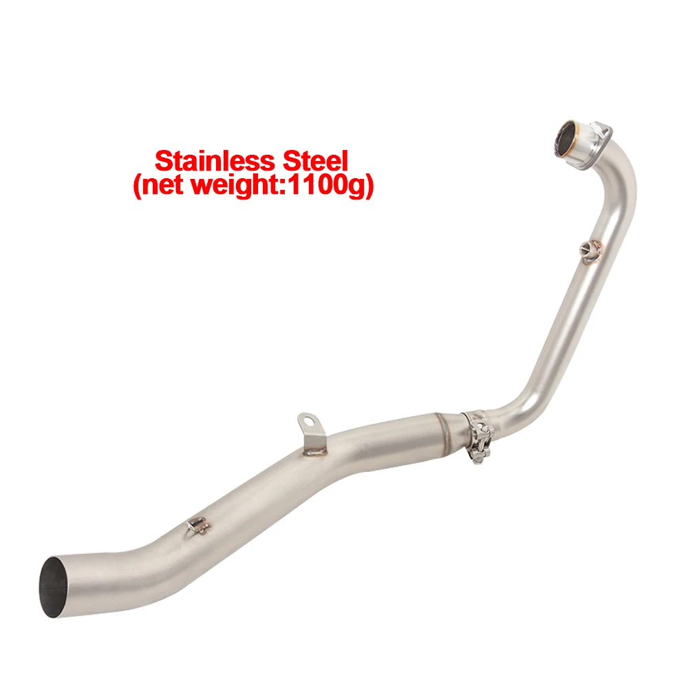 

For LIFAN KP mini150 2015-2025 LF150-5U 2015-2021 Motorcycle Full Exhaust Modified Front Link Pipe Muffler Tube Stainless Steel
