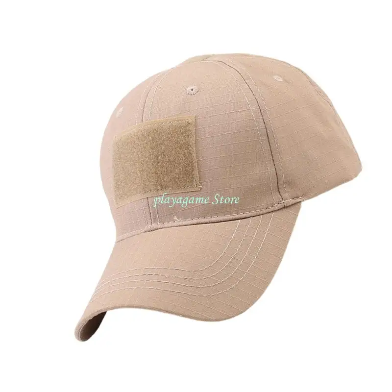 Y88A قبعة بيسبول مموهة مع حجم حزام قابل للتعديل نسيج مقاوم للتجاعيد للمغامرة الرياضية والارتداء اليومي