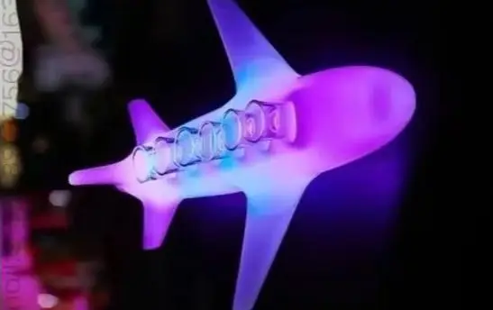 Led Shot Glass Airplane Tray LED Wine Tequila Whisky Stand Display LED Glorifier Cup Holder For NightClub Bar