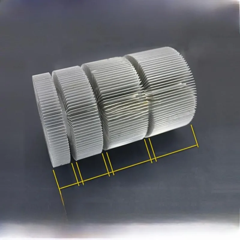 97mmx53mm Round LED Heatsink Radiator Aluminum Heat Sink Radiator for Household Lamp Radiator Replaceable customize