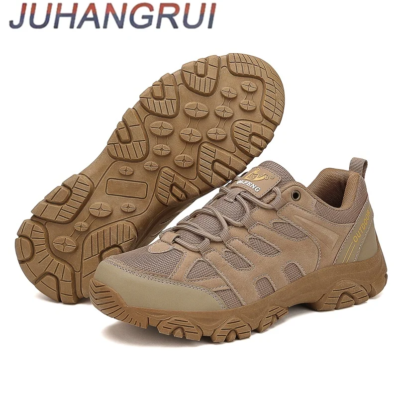 

Мужская уличная походная обувь, профессиональная обувь для скалолазания, весенне-осенняя дышащая амортизирующая спортивная обувь для альпинизма