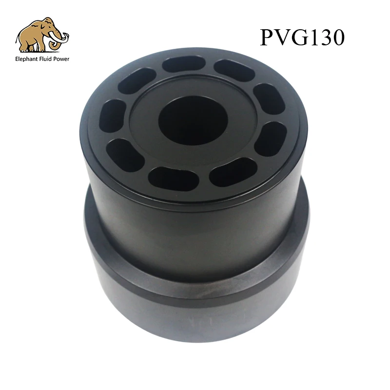 Excavator Hydraulic Main Pump Spare Parts PVG130 Cylinder Block