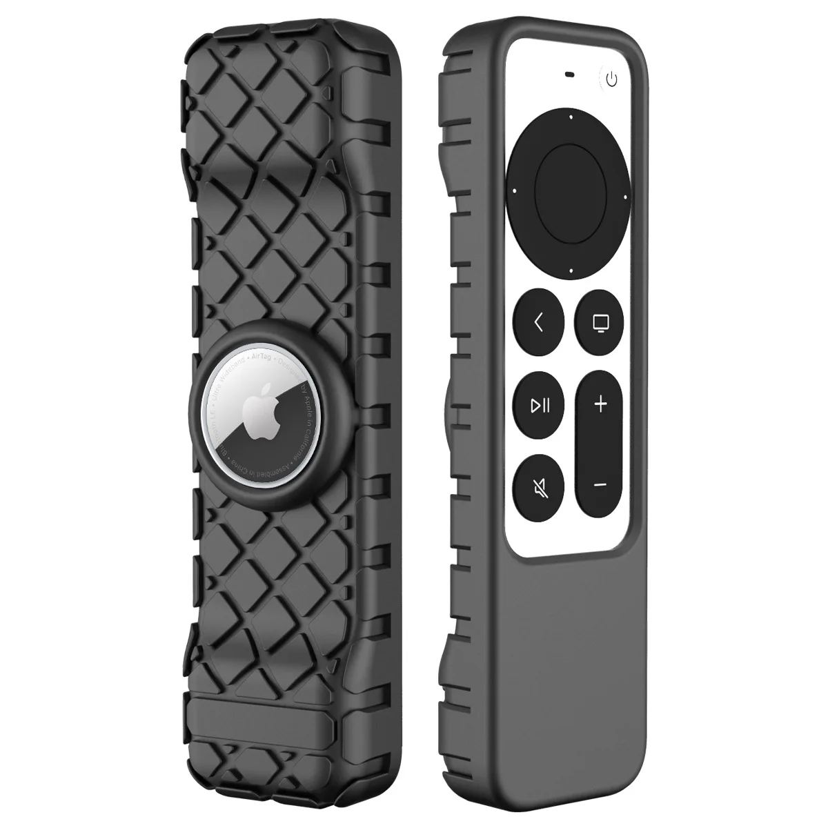 Silicone Protective Case for Apple TV Remote Anti-Slip Shockproof Dustproof Cover Compatible with Apple TV 4K Siri Remote