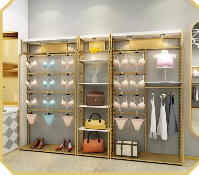 

Underwear and underwear shelves, home clothing display cabinets, socks and bras display racks