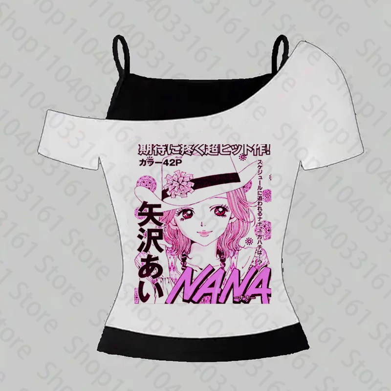 Y2k roupas punk gráficos camisola topo grunge vintage carta gótico feminino espartilho tanque superior do bebê camiseta impressão emo menina colheita topo