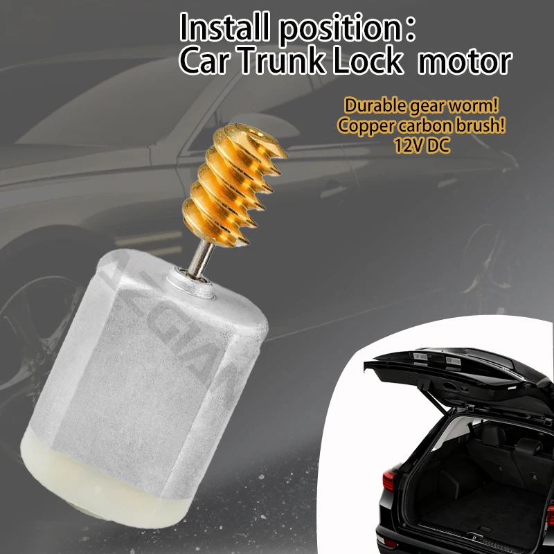 

AZGIANT 180619 For Mini Cooper R56 R59 R50 R53 Car Power Trunk Lock Latch system actuator motor 55.7mm metal shaft 51242754528