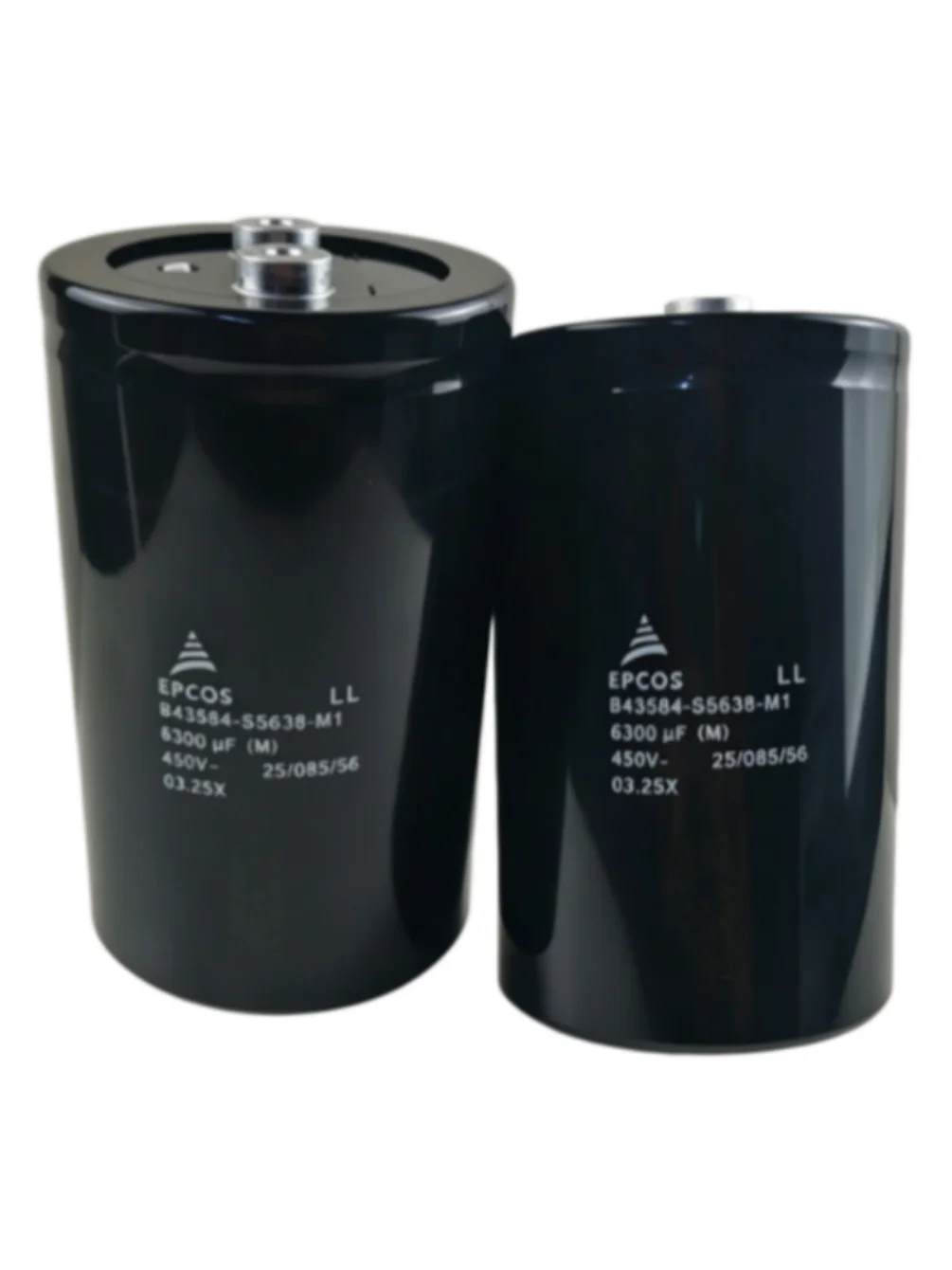 EPCOS B43584-S5638-M1, 450V 6300μF, Brand New Original  Aluminum Electrolytic Capacitor  Bottom Mount Screw Stud Terminal