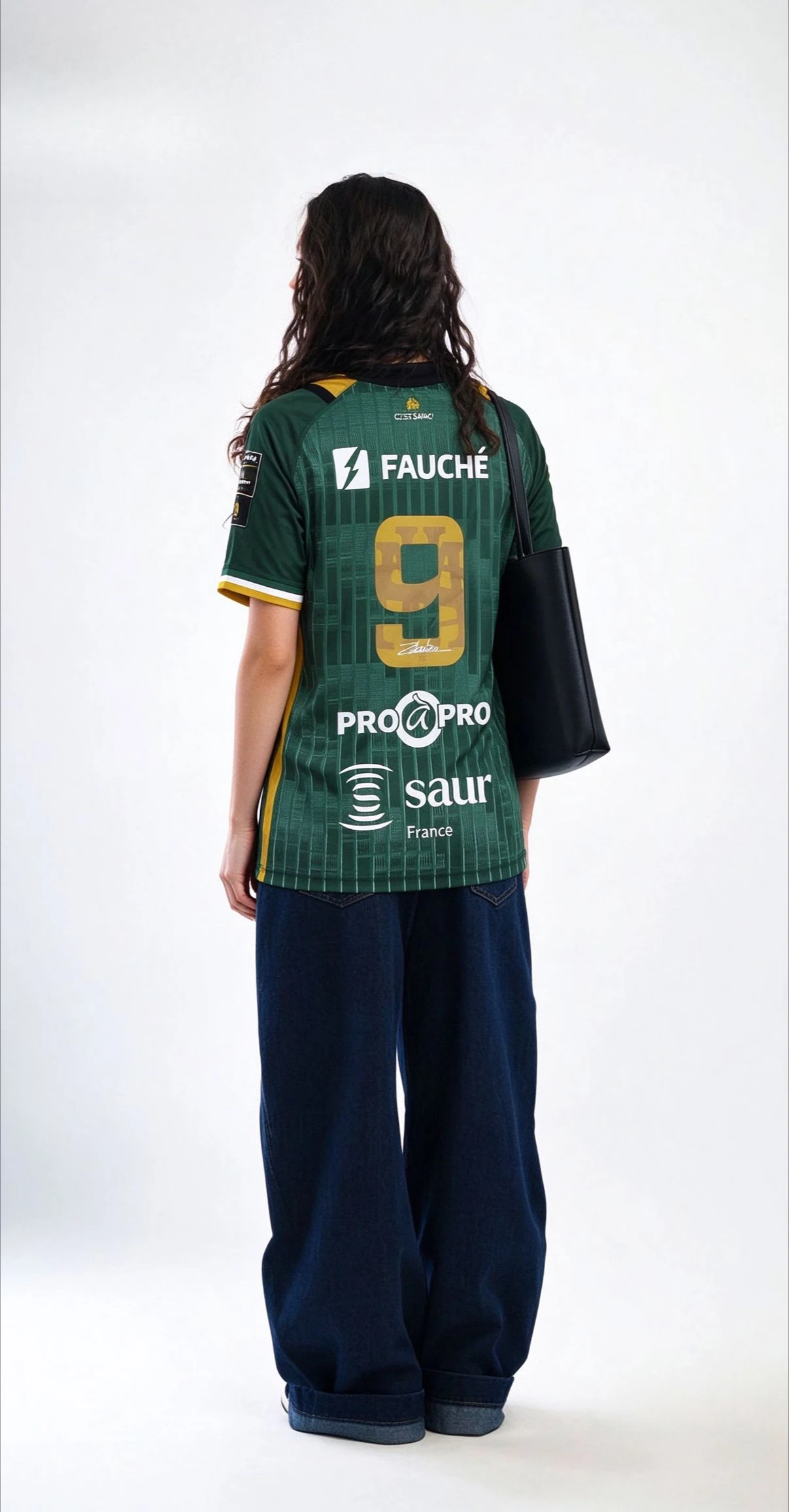 France Montauban Rugby #9 Hugo Zabalza Jerseys, Outdoor Sports Casual Tops