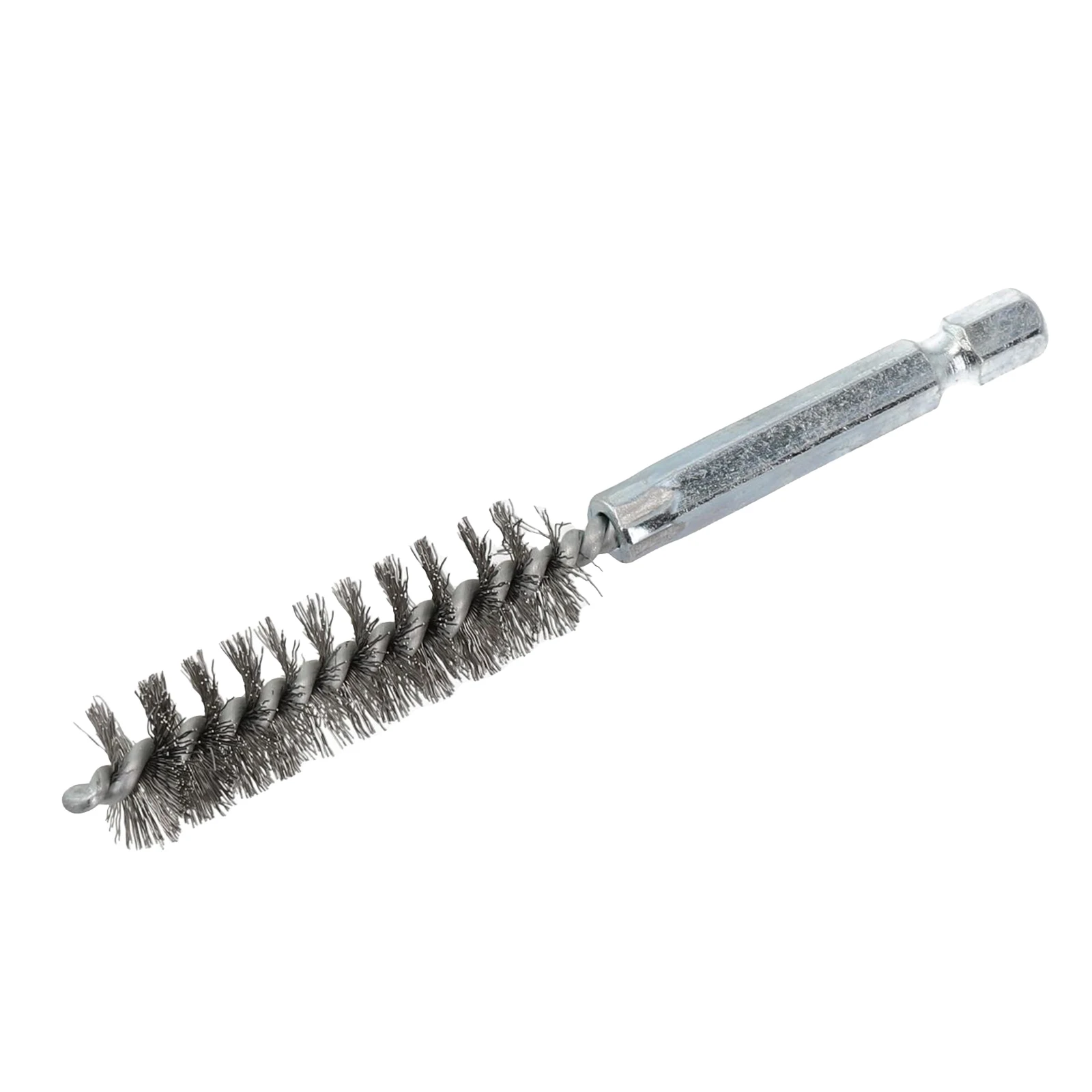 1pc 9-25mm Stainless Steel Drilling Brush Wire Tube Machinery Cleaning Brush Rust Cleaner For Electric Drill Tool