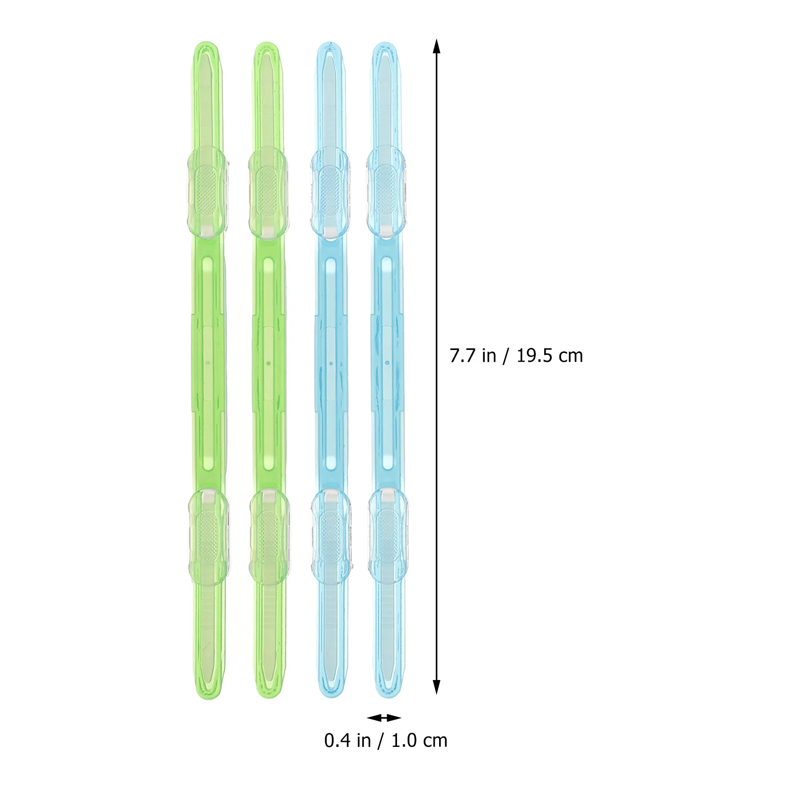 20 шт., пластиковые зажимы для папок, переплетные застежки для документов, школьные и офисные канцелярские принадлежности, инструмент для обрезки вкладышей