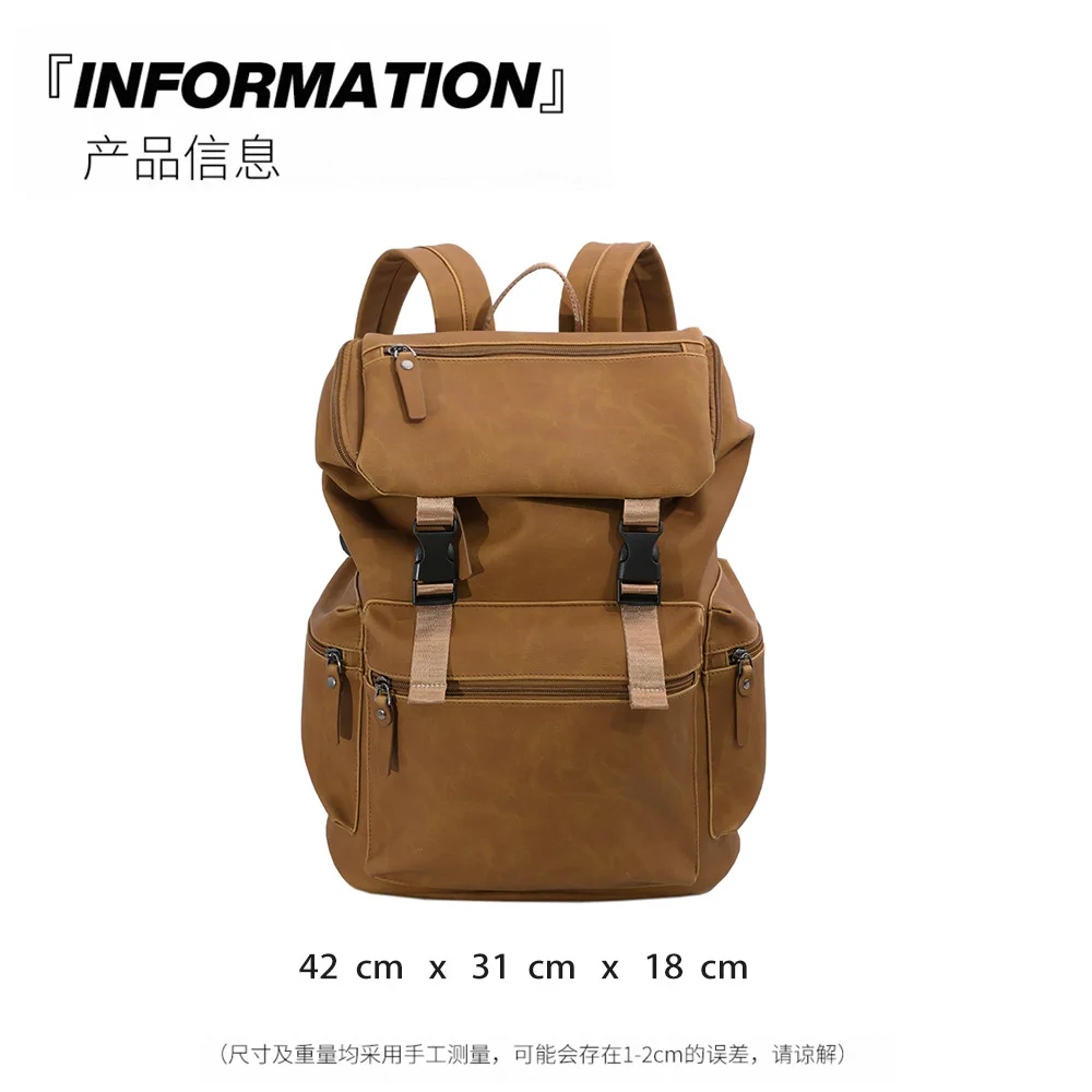Neuer modischer Rucksack für Herren, Business-Laptoptasche, 14 Zoll, große Kapazität, Reiserucksäcke für Männer und Frauen, Tagesrucksack, Schultaschen für Studenten – Detail 3