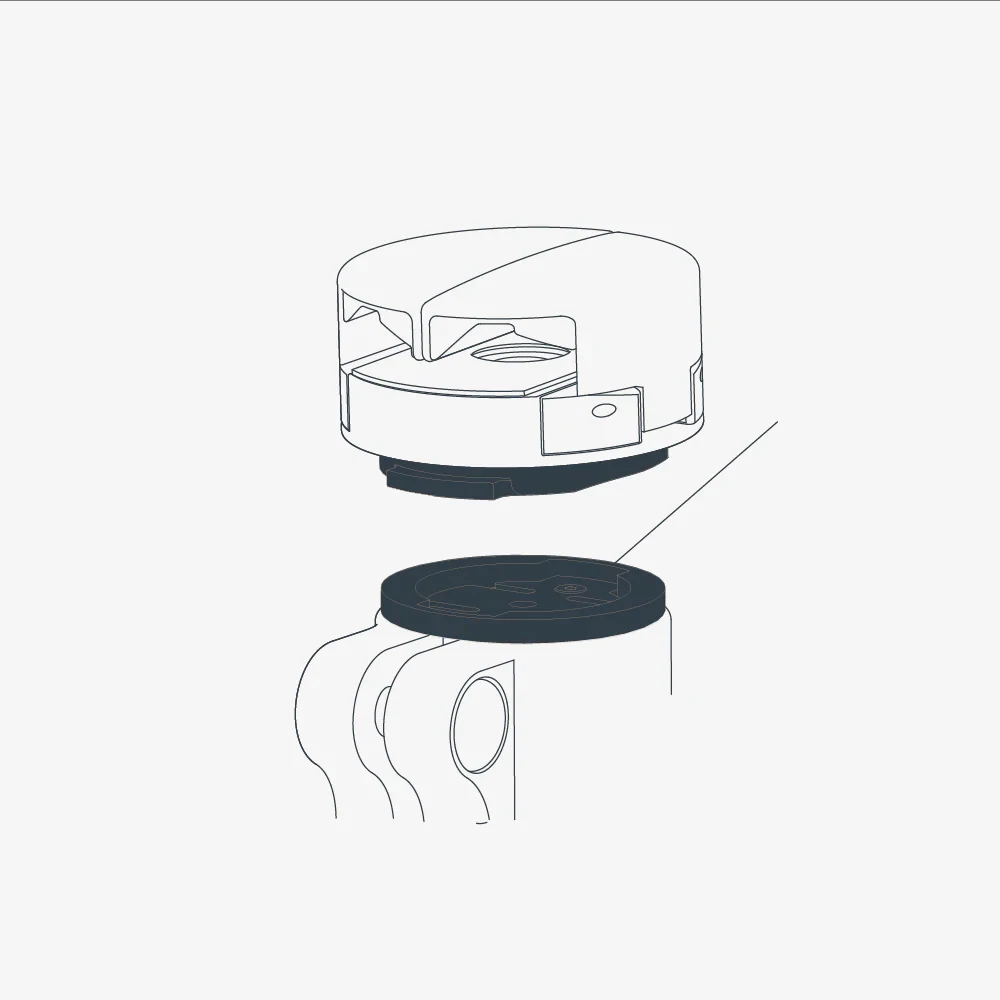 Universelle Minimalistische Fahrrad-Handyhalterung Vorbaukappe Schnellverschluss Lenkerhalterung Garmin-Kompatibel MTB Rennrad – Detail 8