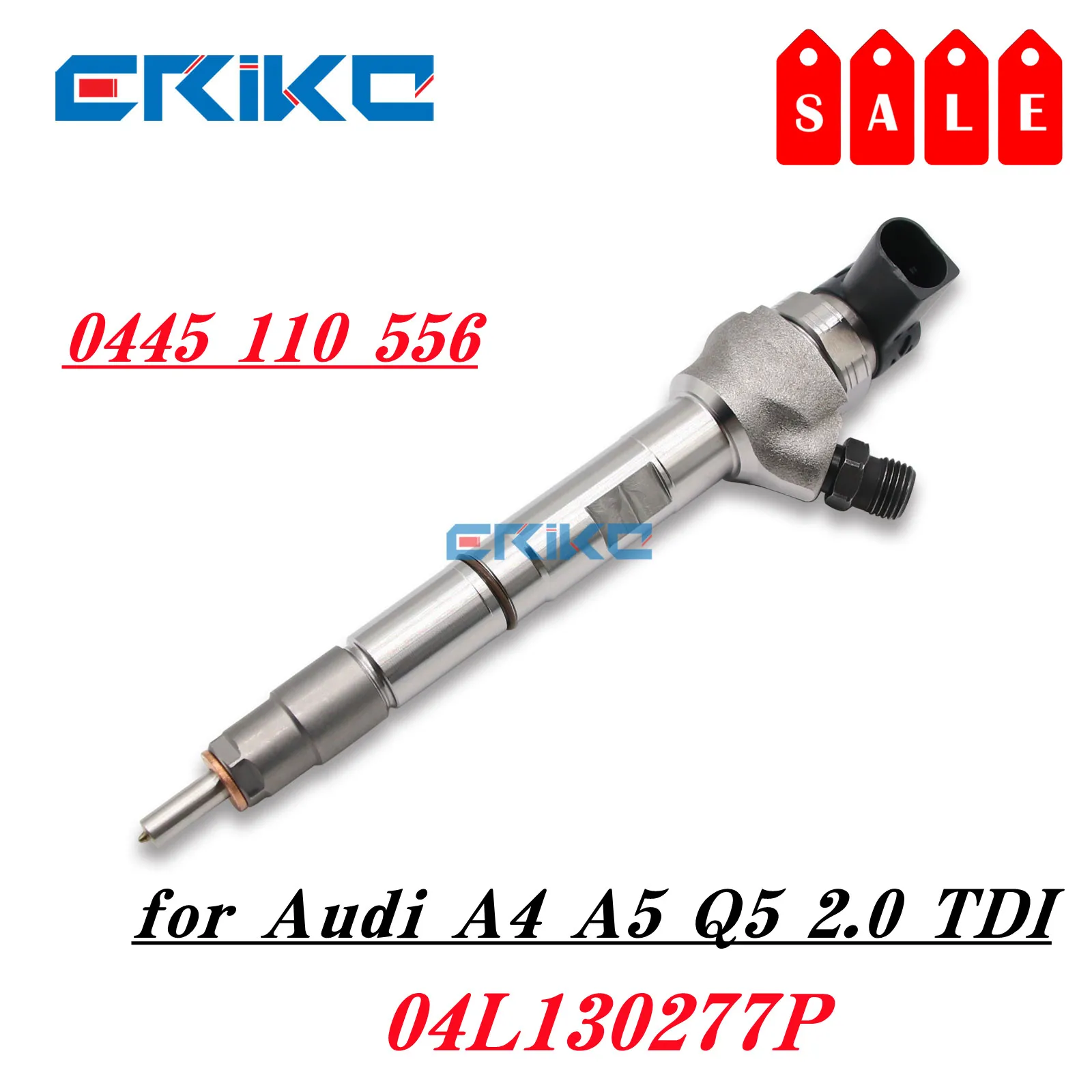 

0445 110 556 04L130277P Common Rail Injector 0 445 110 556 0445 110 556 for Bosch Audi A4 A5 Q5 2.0 TDI 04L130277P