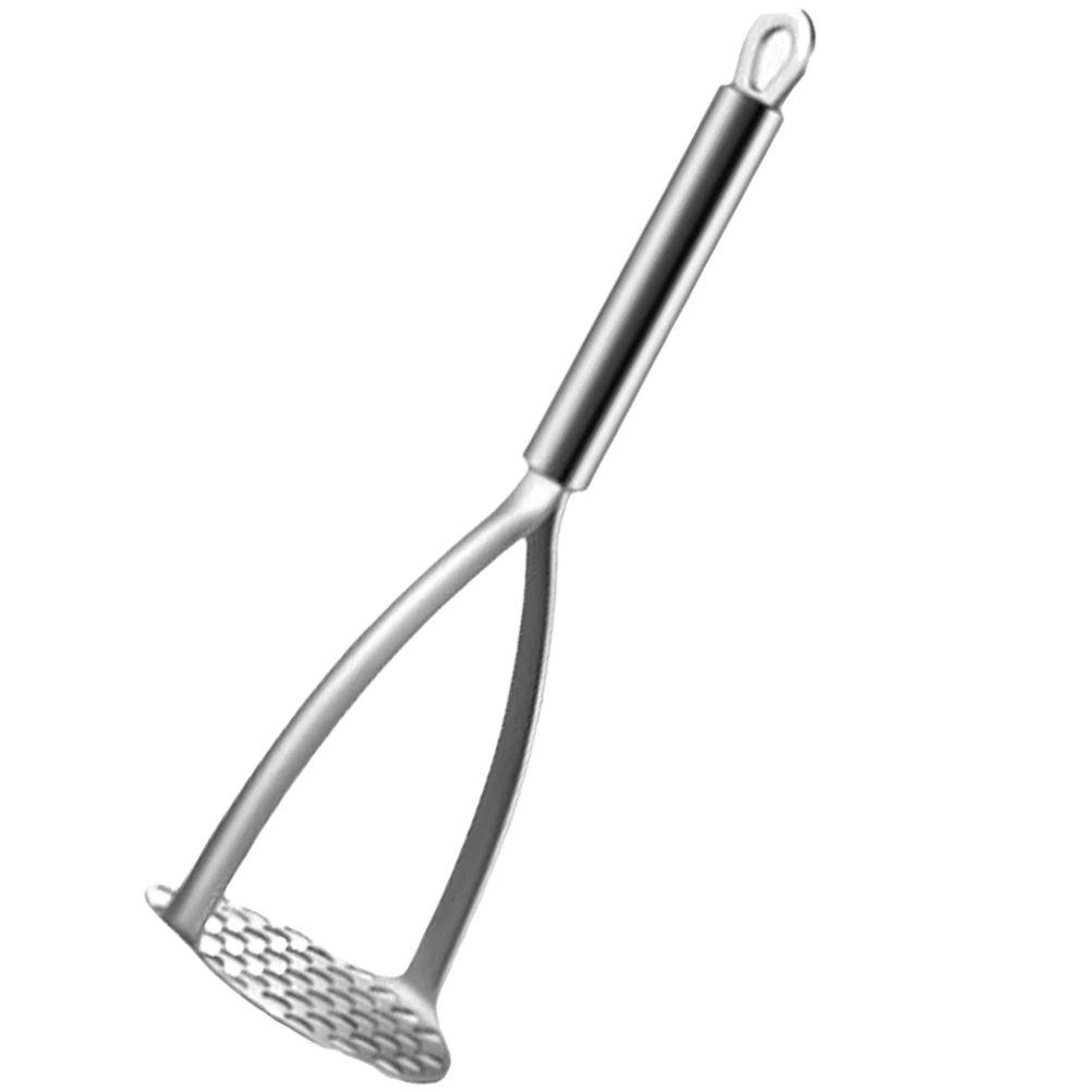 

Potato Masher Kitchen Supplies Press Tool Avocado Masher Mud Smasher Silver Metal Kitchen Veggie Fruit Appliances