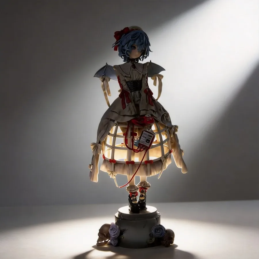 

Touhou Project Remilia Scarlet Anime Figure 28cm - Decoration Model | Collectible Figurine Toy for Fans Des...
