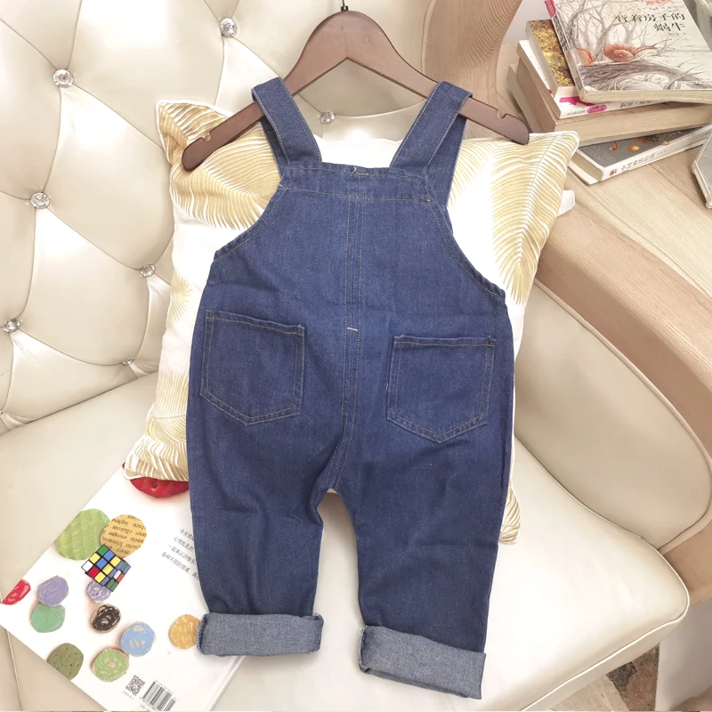 IENENS Kids Baby Summer Wear Jumper Boys Girls Clothing Dungarees Infant Pants Denim Jeans Overalls Toddler Jumpsuits 1-4 Years