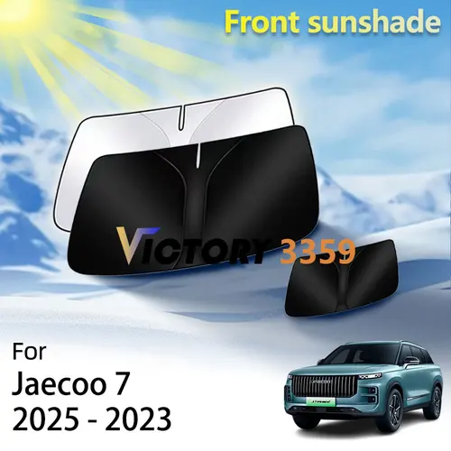 Parasol para parabrisas delantero de coche para Jaecoo 7 Phev 2025 2024 2023 J7, accesorios para ventana, aislamiento térmico, parasoles, piezas de protección