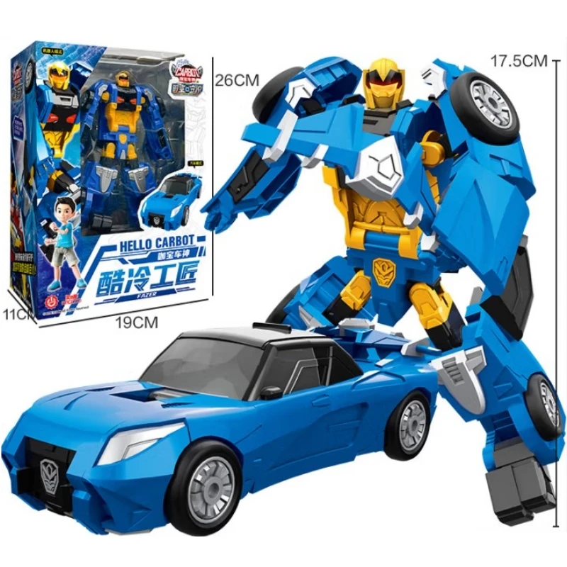 

Hot Selling Carbot Car Transformable Robot Toy Crystal Beast Team Rescue Alliance Action Figure Anime Mecha Model Boy Kids Gifts