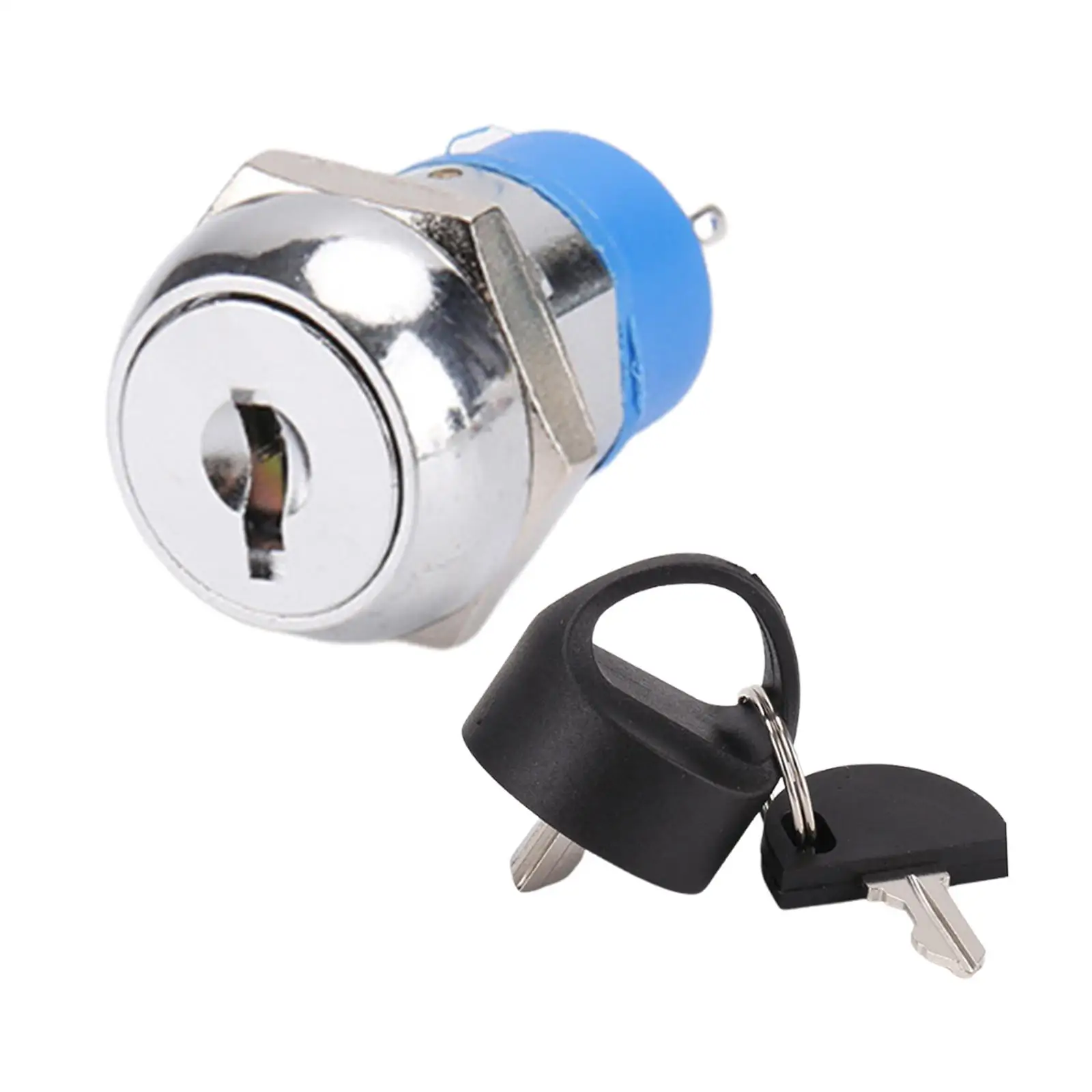 

Замок для электросамокатов с креплением через отверстие, удобный, водонепроницаемый, универсальный, прочная конструкция, для малогабаритных самокатов, запасной запускательный механизм