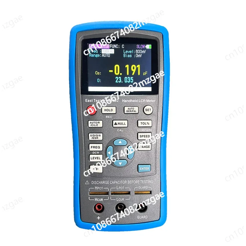 ET430 Handheld LCR Digital Bridge High precision Capacitor Inductance Resistance Tester ET433