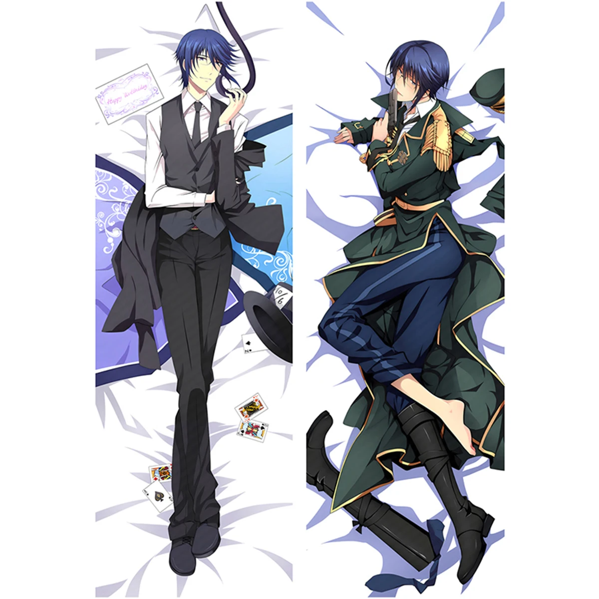 Zhuge Qing Large Dakimakura Cover Anime Fox Male Long Life Size Equal Body Pillow Case Customized Printed Waifu Gift