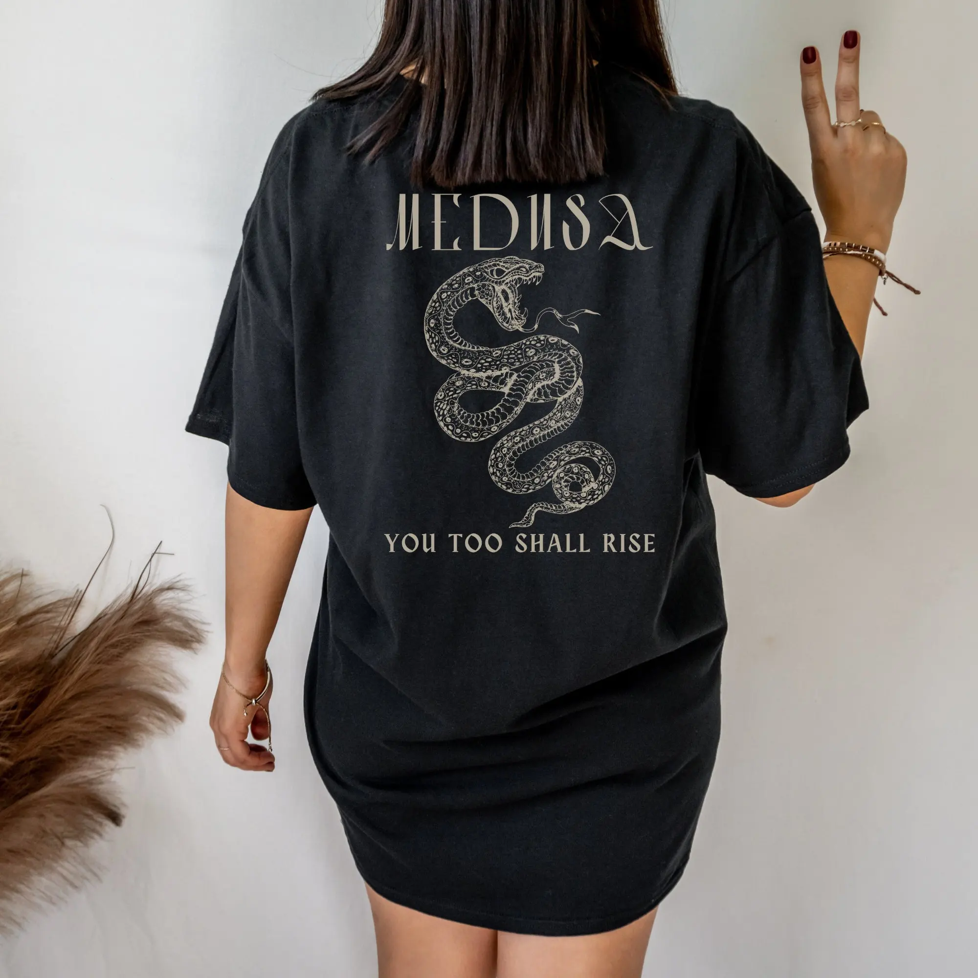 Camiseta Medusa, Mitología Griega, Diosa Griega, Ropa Griega, Camiseta Mística, Camiseta con Serpiente