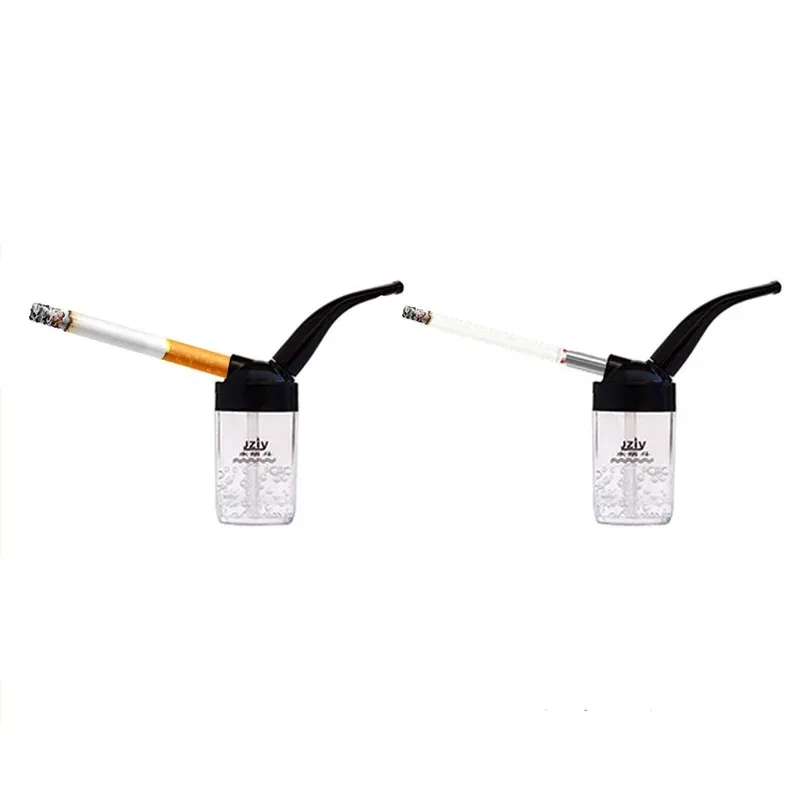 Popular Bottle Water Pipe Portable Mini Hookah Shisha Tobacco Smoking Pipes Gift of Health Metal Tube Filter