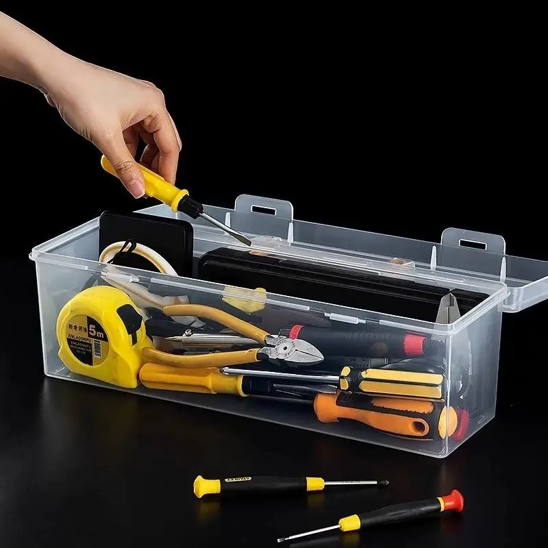 1/7pcs Multi-Compartment Tool Organizer,Sorting Box For Screws,Wrenches,Hardware Accessories,and ToysTool Parts Storage Box Set