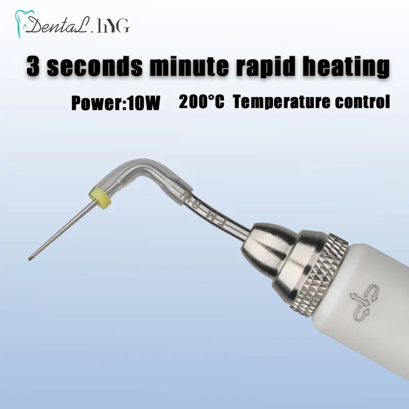 Dental Cordless Wireless Gutta Percha Obturation System Endo Heated Pen 2Tips for Root Canal Filling Obturation filling Cutting