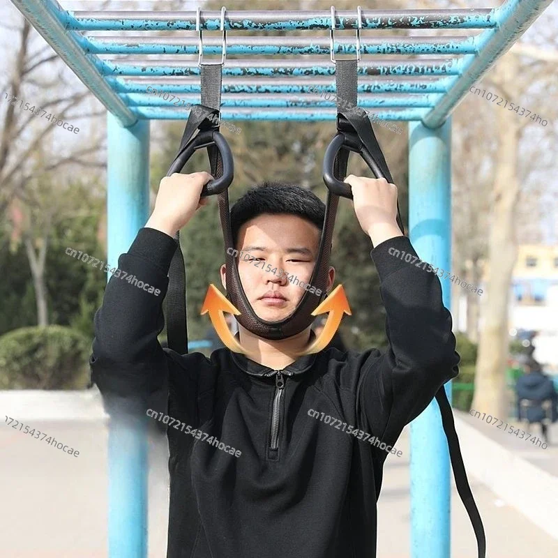 Neck Suspension Neck Stretching Device Cervical Traction Belt Strap Cervical Horizontal Bar Suspension Household Traction Belt