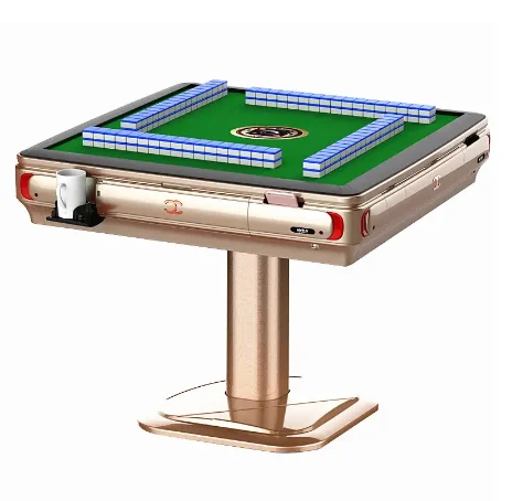 Family Entertainment Automatic Mahjong Table Folding Automatic Mahjong Tables Machine with USB and Table Cover