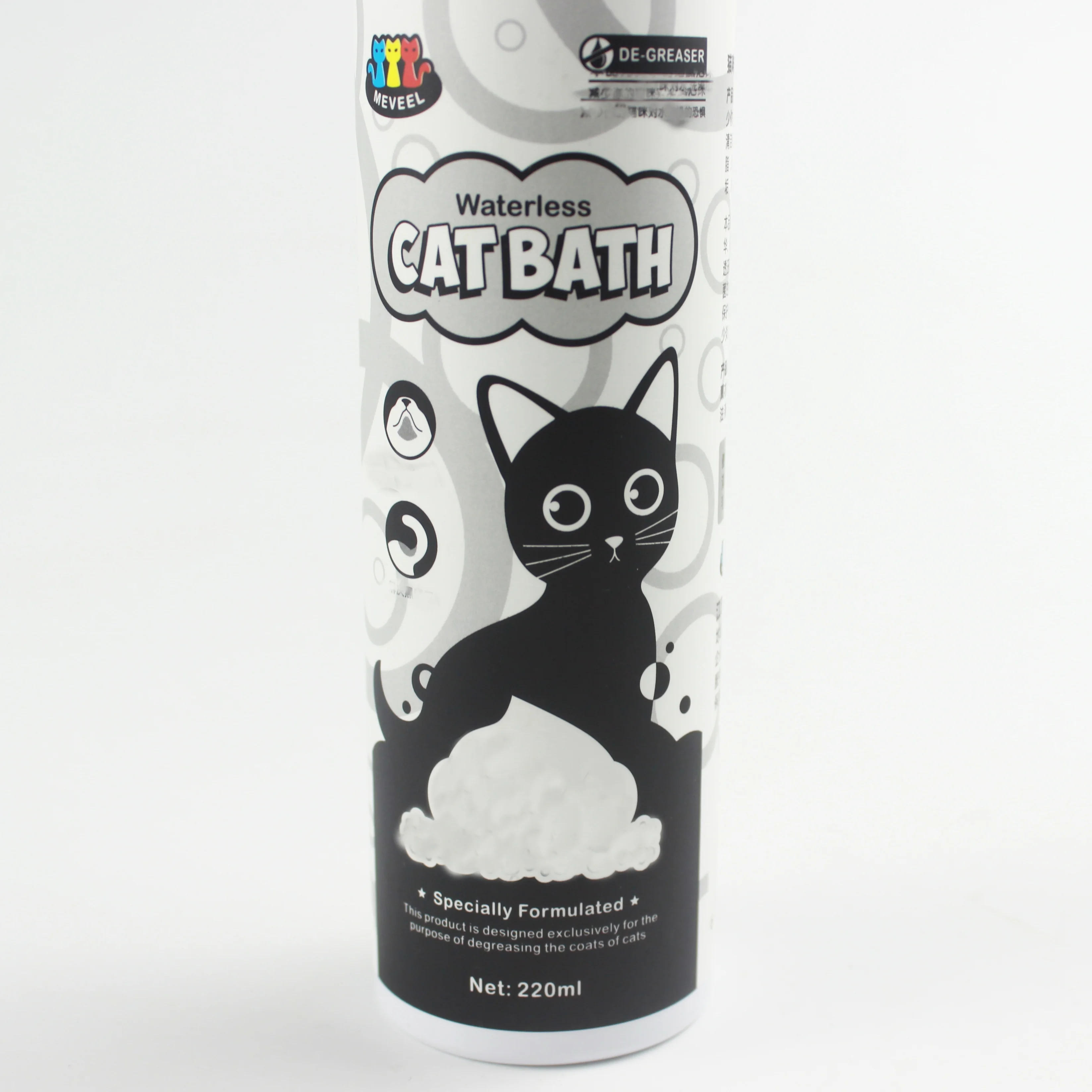Sphinx Cat Pet Shampoo Oil Control Degreasing Bath Lotion Moisturizing Devons Finx Cat Free foam