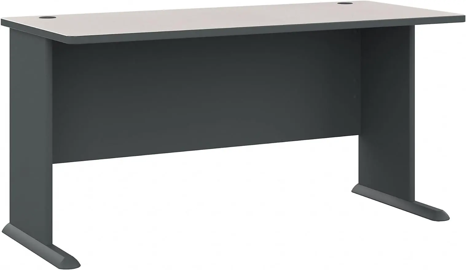 

Bush Business Furniture Series A Computer Desk, Large Office Table for Home or Professional Workspace, 60W Slate