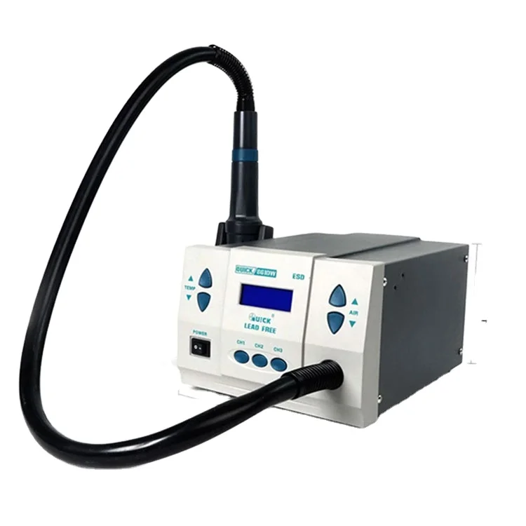 High quality and high speed QUICK 861DW hot air desoldering station