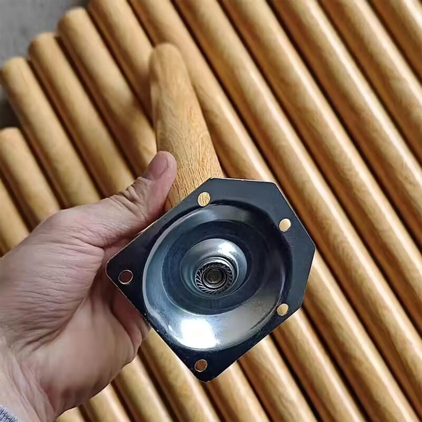 

Мини-тумба под телевизор с деревянными ножками, монтажными пластинами и винтами для приставного столика, мебельная фурнитура, товары для ремонта дома