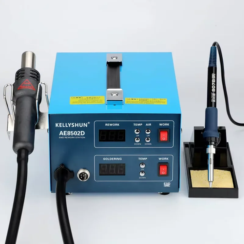 

60W Digital Display Soldering Iron Station With Knife Tip For Phone Repair