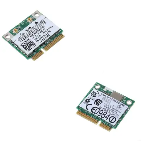 300Mbps Dual Band BCM94322HM8L DW1510 Half Mini Pci-e Wireless Wifi Wlan Card For DELL E4200 E5500