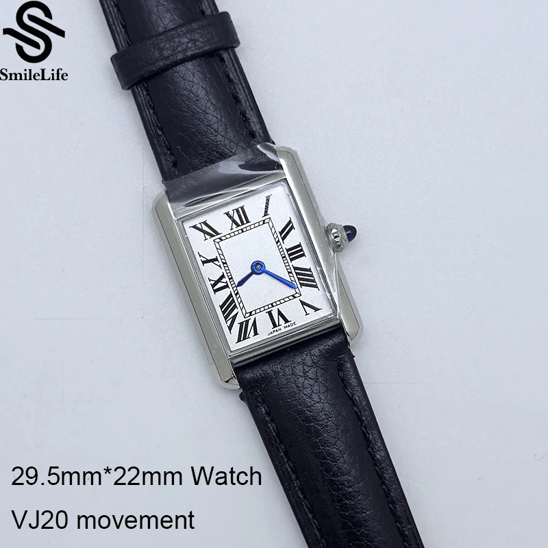 

Женские наручные часы Smilelife 29,5 мм с кожаным ремешком VJ20, кварцевый механизм, водонепроницаемые, спортивные, повседневные женские часы