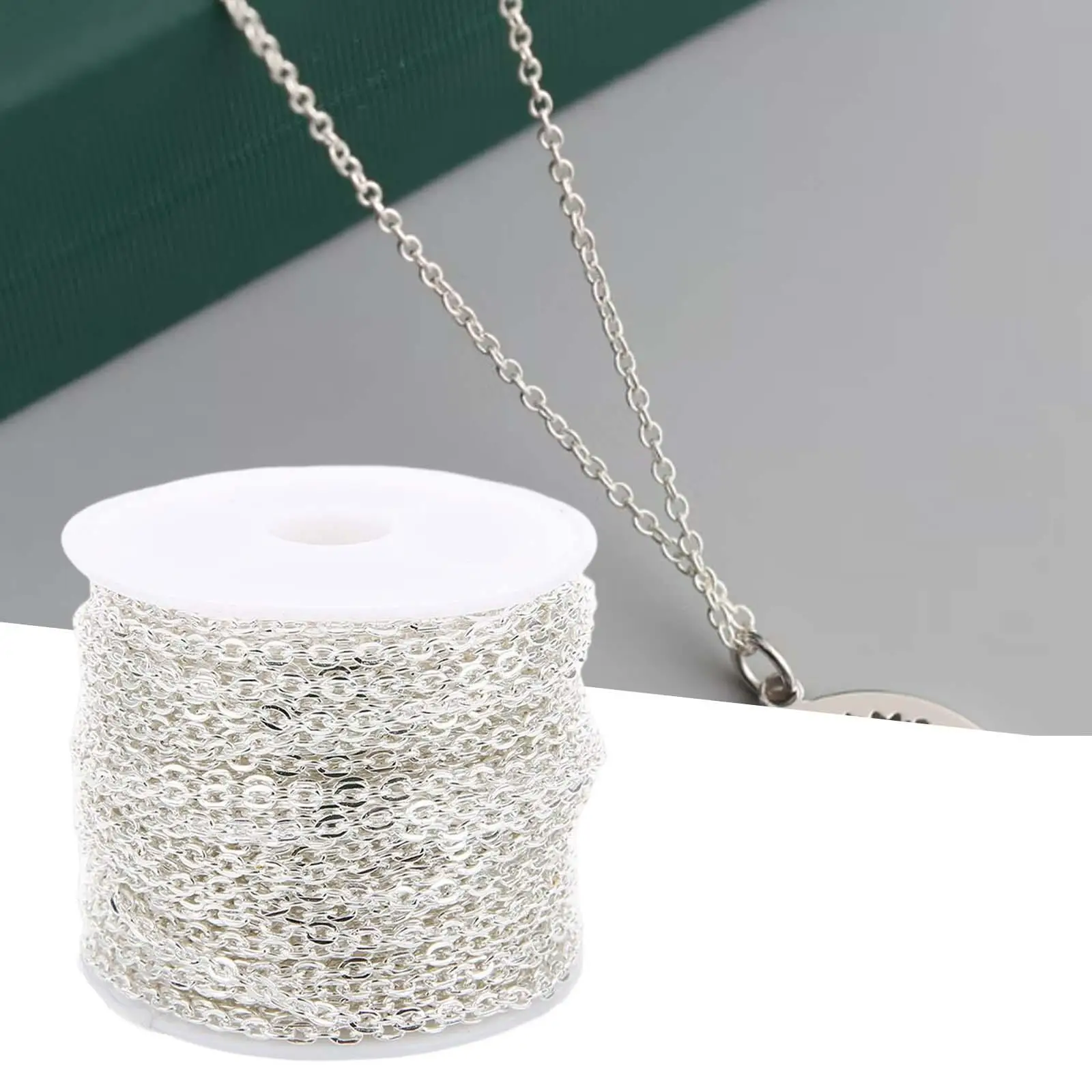 Chain Extension, Oval, Chains, Craft Cable 9M Extension Chains for Pendant, DIY