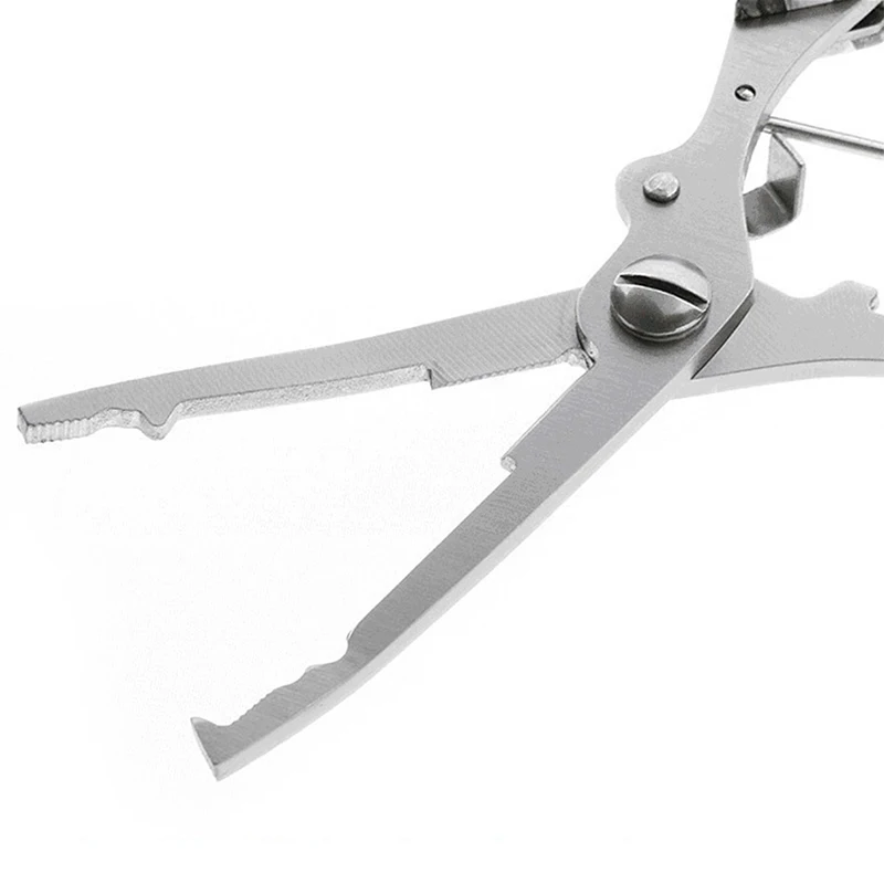 Balık pense ergonomi kaymaz yüksek mukavemetli çok fonksiyonlu kesim olta balıkçılık bağlı kanca pense olta ekipmanları