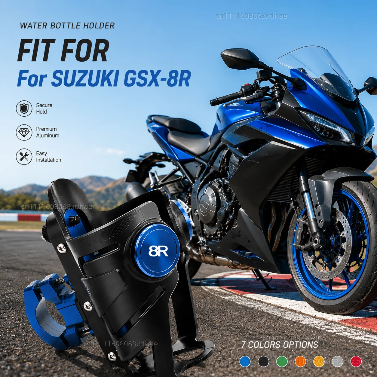 Motorcycle Water Bottle Holder For SUZUKI GSX-8R GSX8R GSX 8 R 2023 Coffee Beverage Tea Cup Support Modification Accessories