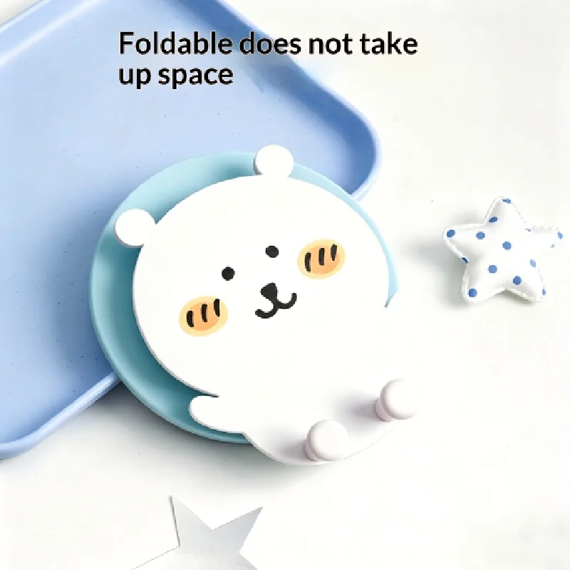 Joke Bear 2026 New Foldable Phone Stand Joke Bear And Friends Series Adjustable Desktop Holder Decor Anime Peripheral Gifts view 4