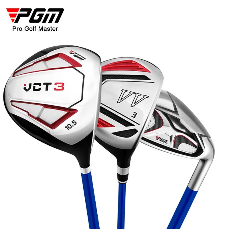 PGM Golf Swing Trainer Flexible Shaft Practice Club avec tête de driver ou de fer réelle pour l'entraînement au rythme et à la vitesse, aide à l'échauffement en intérieur HGB018 HGB019