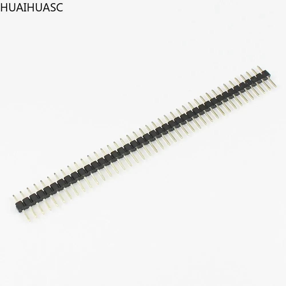 50pcs 2mm 2.0mm Pitch 1x40 2x40 40 Pin Header Strip Male Connector Straight Single Double L 8.7mm 12mm 15mm 17mm 19mm 20mm 21mm