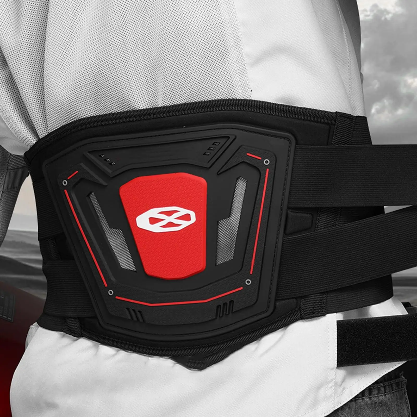 حزام دعم قطني عاكس قابل للتعديل دراجة نارية الخصر حماية والعتاد لتشغيل المنزل الصالة الرياضية التزلج الرياضة ركوب الدراجات