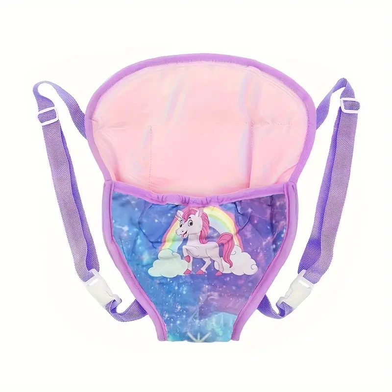 Boneca mochila para bonecas de 43cm mini saco de transporte bebê nascido terno adequado 18 Polegada bonecas presente de aniversário da menina saco de boneca