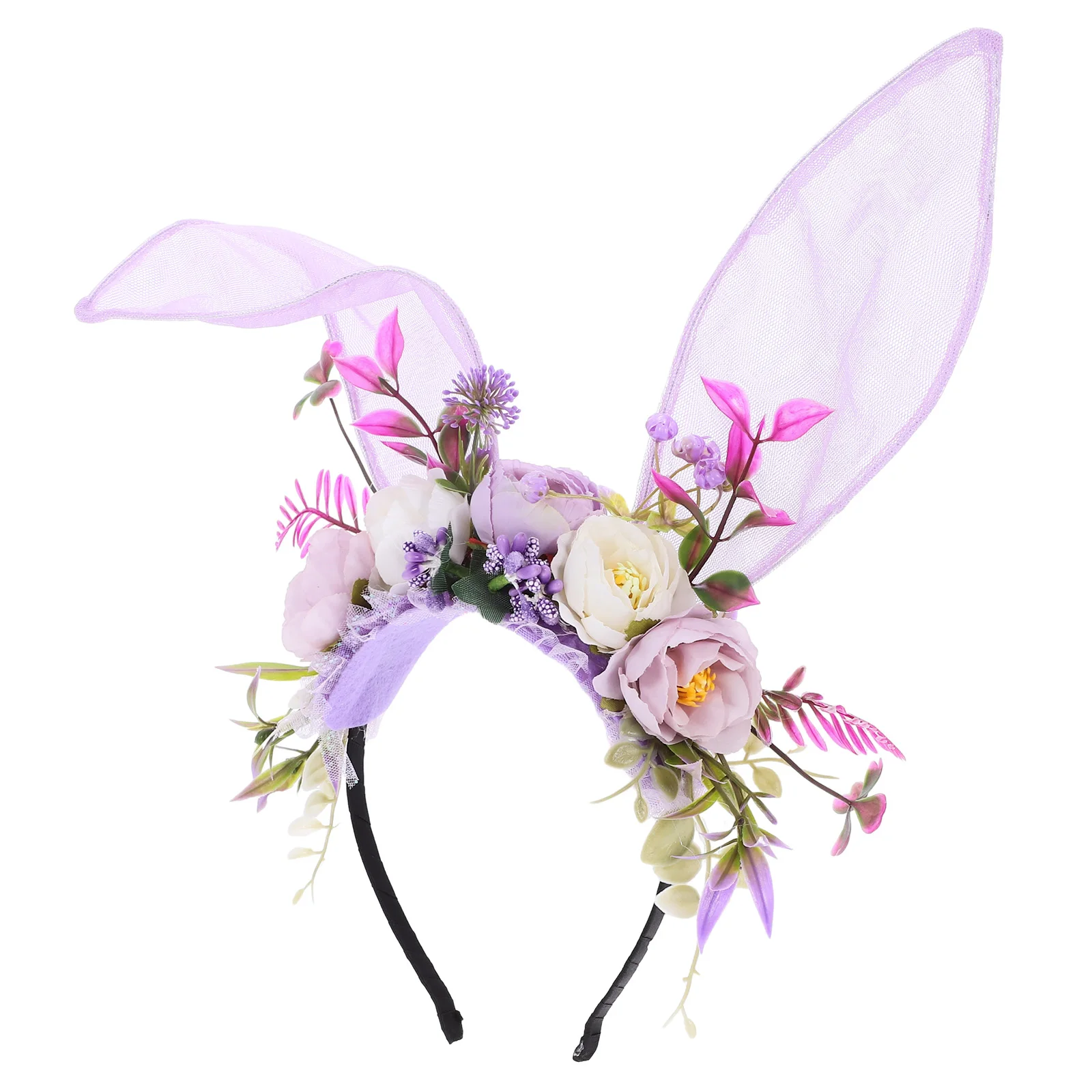 

Bunny Ear Headband Ears Hairband Headpiece Women Headpieces Cosplay Animal Adult Headbands for