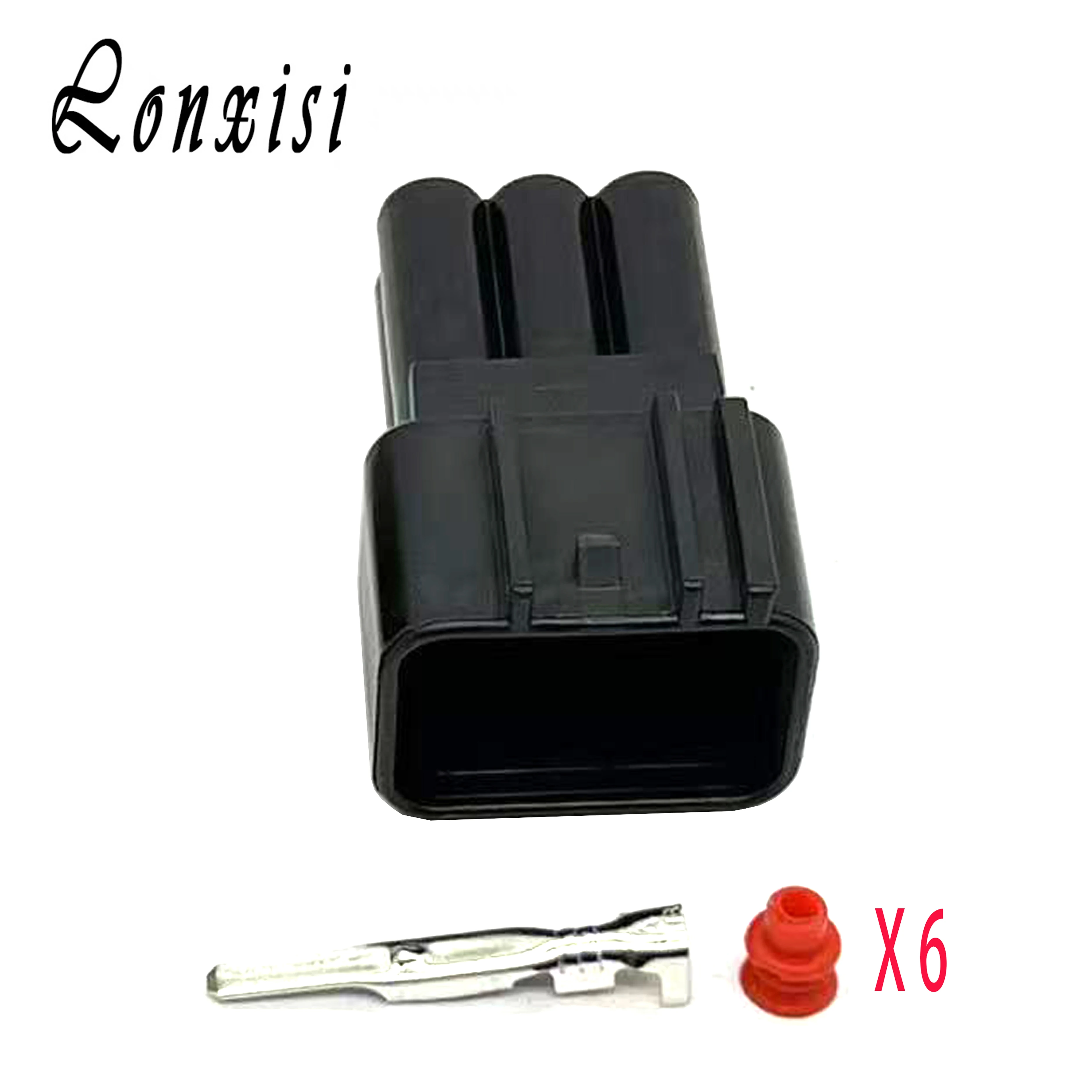 6 Pin Furukawa FW-C-6M-B FW-C-6F-B Waterproof Window LifterIgnition Coil Plug Auto Connector For Car Ford Mondeo