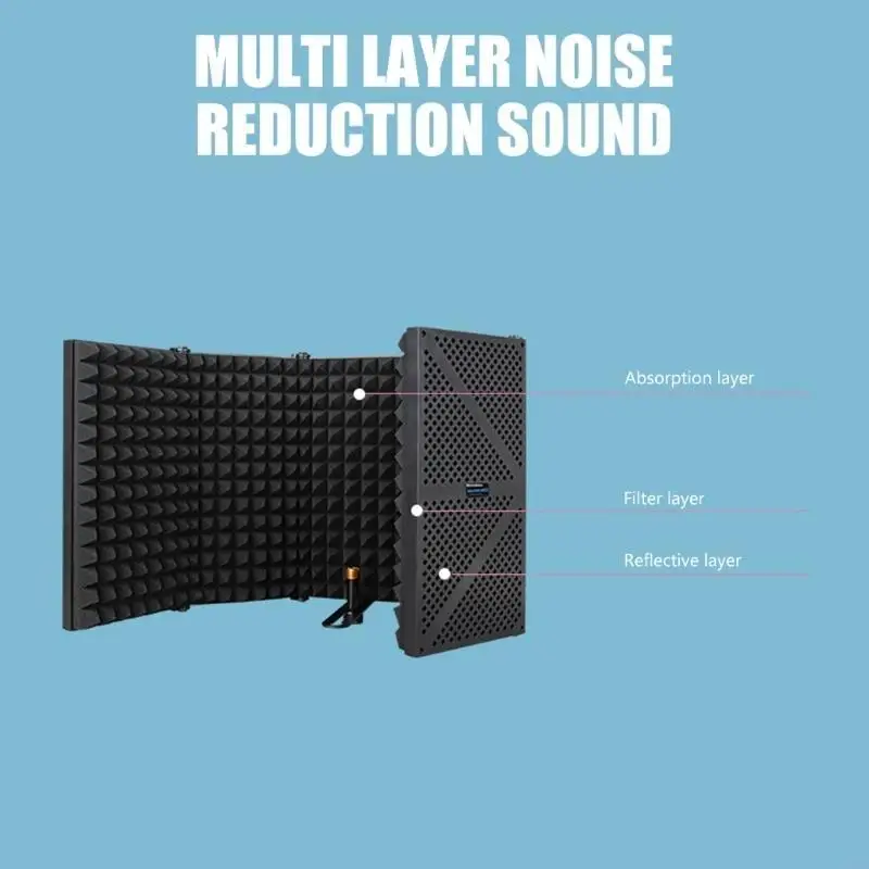 Microfone Windshield Sound Isulation Windshield para reduzir o ruído